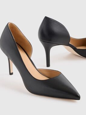 Quince Italian Leather 75mm d'Orsay Pump 8